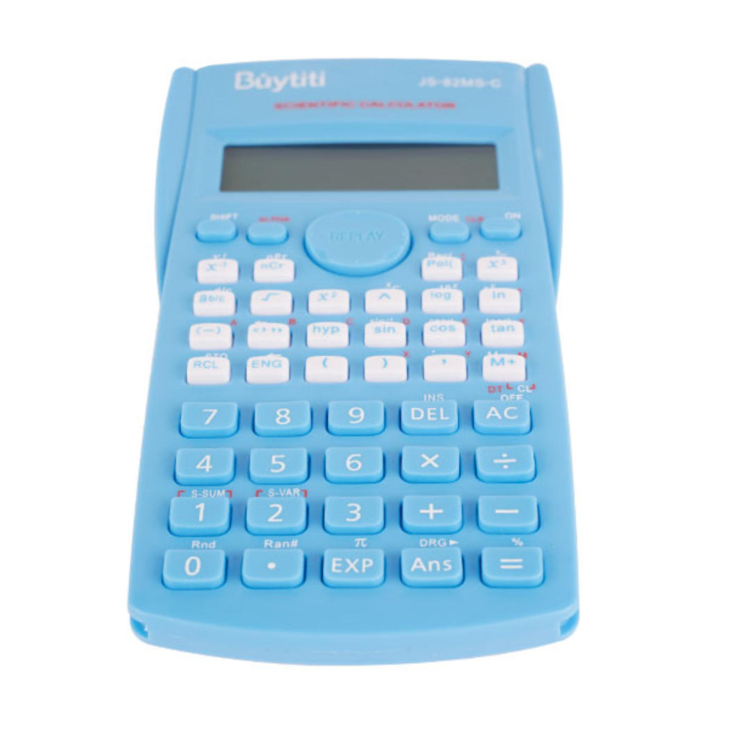 Calculadora Científica de 12 Dígitos con Funda JS-82MS-C