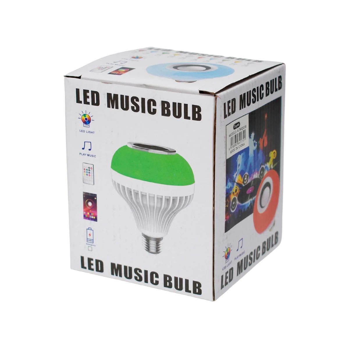 Foco LED bocina Bluetooth socket AZMQ018