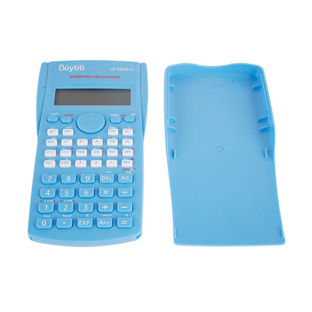 Calculadora Científica de 12 Dígitos con Funda JS-82MS-C